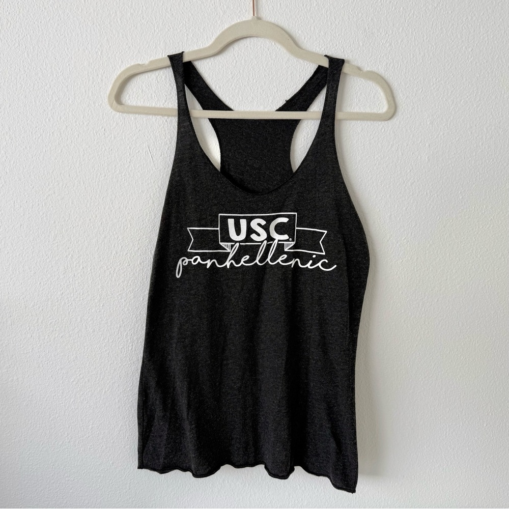 USC Panhellenic Racerback Tank 🖤 Size S